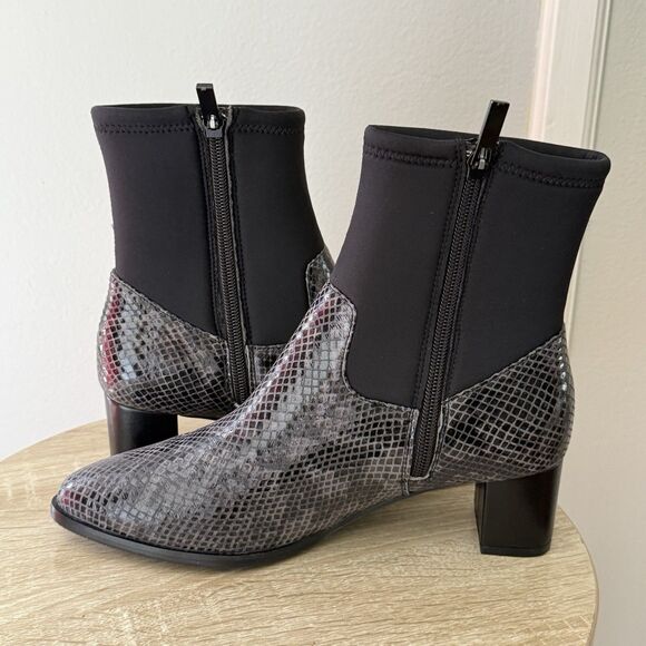 Trotters Women's Kippy Fashion Boot Dark Grey Size 6.5 M New - Picture 8 of 16